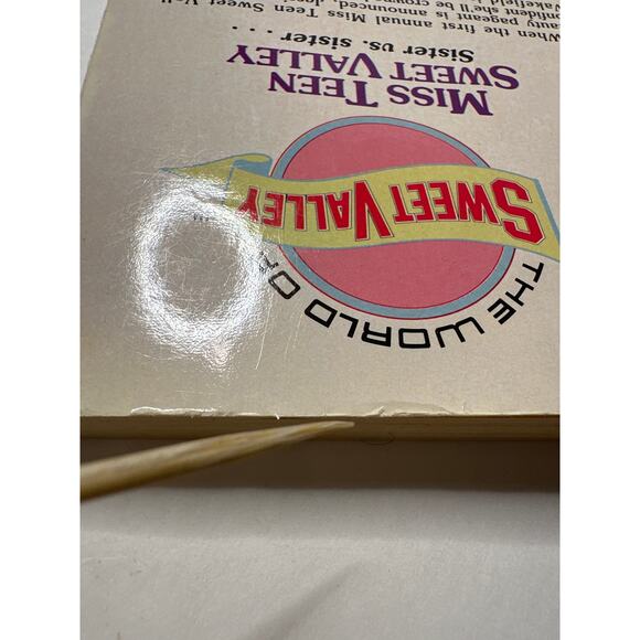 Sweet Valley High 1ST Edition First Print Book #76 Miss Teen Sweet Valley VTG - Picture 10 of 11